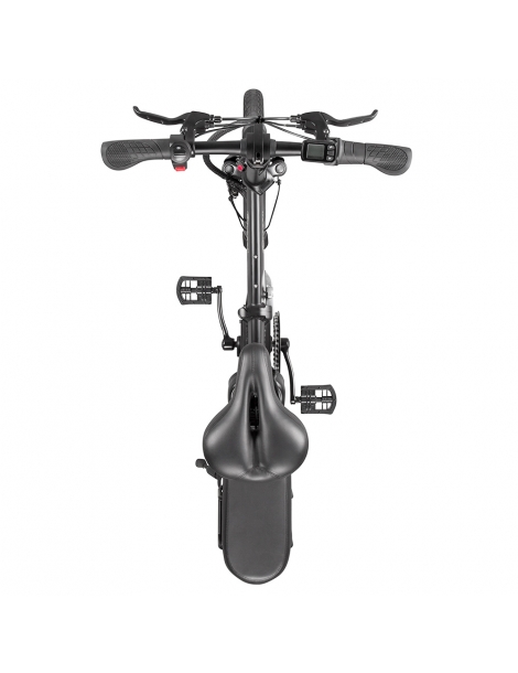 DYU A5 Pneumatico 14*1.95inch Bicicletta elettrica pieghevole Chilometraggio massimo 60KM Motore da 350W Batteria 7 5 Ah Offerte