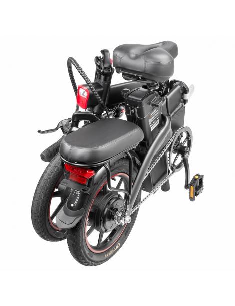 DYU A5 Pneumatico 14*1.95inch Bicicletta elettrica pieghevole Chilometraggio massimo 60KM Motore da 350W Batteria 7 5 Ah Offerte