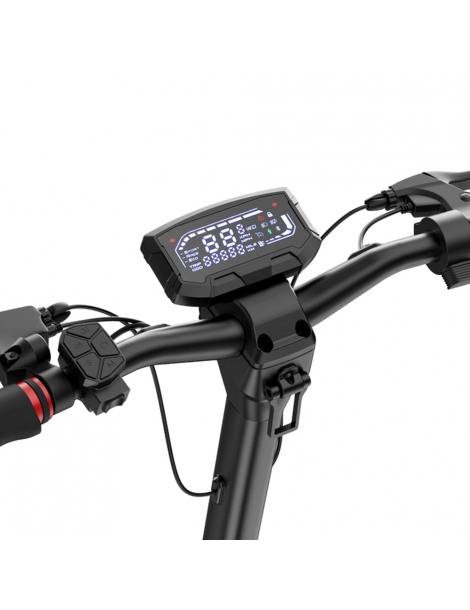 iScooter iX7 Pro Scooter elettrico pieghevole motore da 2*1000W batteria da 48V 17.5Ah pneumatici da 10" Vendita Calda