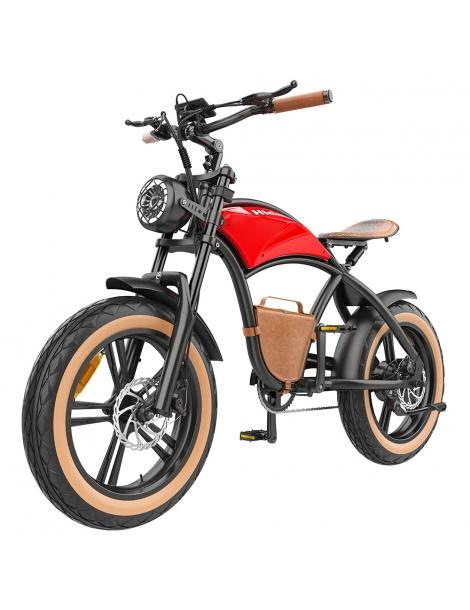 Hidoes B10 Bici elettrica motore da 1000W batteria da 48V 12 5Ah copertone da 20 x4' velocità massima 45km/h autonomia 60km Vendite Flash