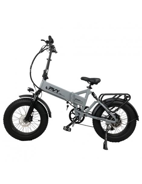 PVY Z20 Plus Pieghevole Fat Tires E-bike 1000W 16.5Ah-Grigio Negozio
