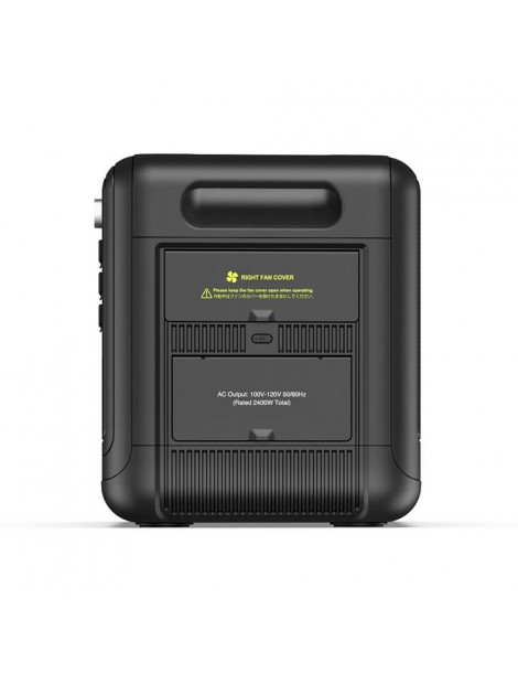 FOSSiBOT F2400 Generatore Solare Portatile da 2048Wh/2400W+Fossibot SP200 18V 200W Pannello Solare Pieghevole - Nero Vendita