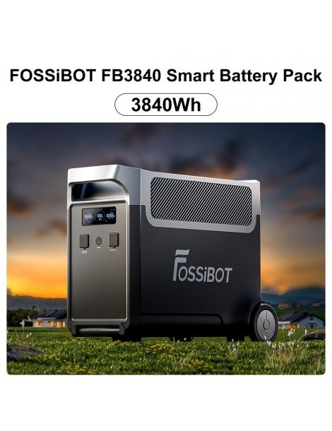 FOSSiBOT FB3840 Batteria di espansione pacco batteria LiFePO4 da 3840Wh per F3600 Pro 6500 cicli ricarica rapida Promozione