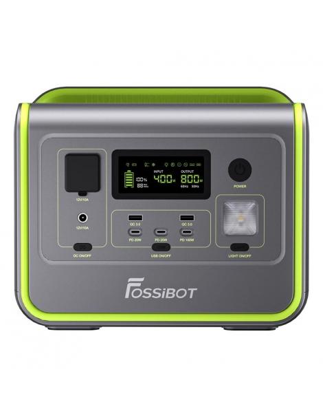 FOSSiBOT F800 Generatore Portatile Generatore Solare LiFePO4 da 512Wh - Verde Pezzi Unici
