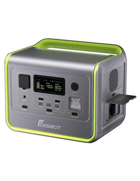 FOSSiBOT F800 Generatore Portatile Generatore Solare LiFePO4 da 512Wh - Verde Pezzi Unici