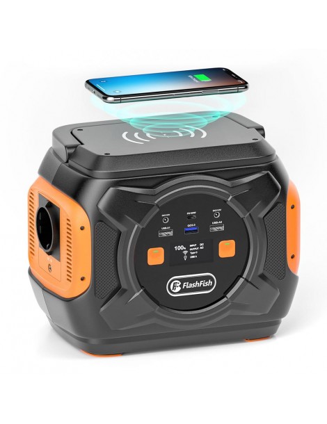 Flashfish A301 320W 292Wh 80000mAh Generatore Solare Portatile per Viaggi all'Aperto Campeggio Casa Versione EU Qualità Garantita