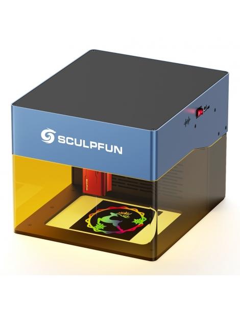 SCULPFUN iCube Pro 5W Incisore laser spot laser 0 06 mm velocità di incisione 10000 mm/min scheda madre 32 bit Convenienza
