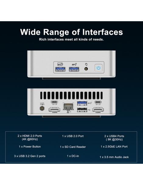 GEEKOM XT12 Pro Mini PC Intel Core i9-12900H 14 core fino a 5 0GHz 32GB RAM 1TB SSD Vendite Flash