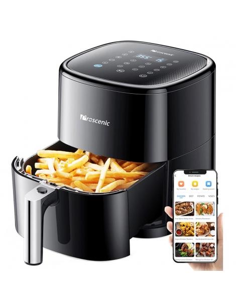 Proscenic T22 Friggitrice ad aria Capacità 5L 1500W con 13 preset Rivestimento antiaderente Tecnologia intelligente SuperDenoise Qualità