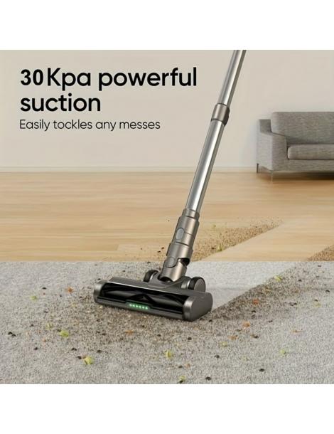 MOOSOO TD1-Mate Aspirapolvere Senza Fili Aspirazione 33kPa Autonomia 45min - Grigio Sconto