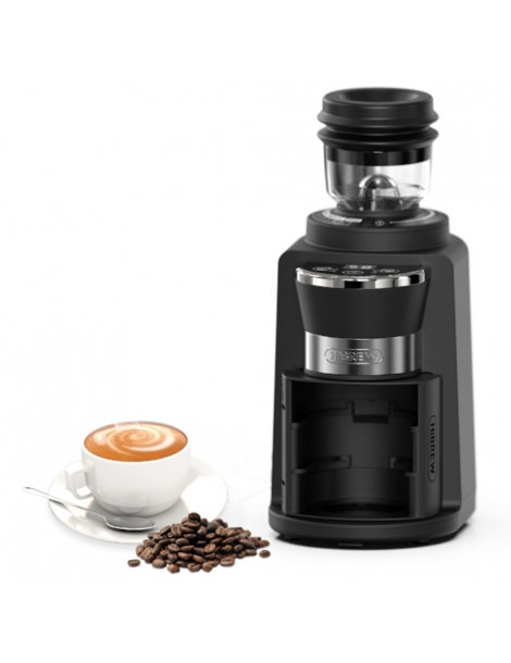 HiBREW G3A Macinacaffè bava conica da 40 mm soffiatore d'aria scala a 31 rapporti funzione di memoria e antistatica - Nero Economico