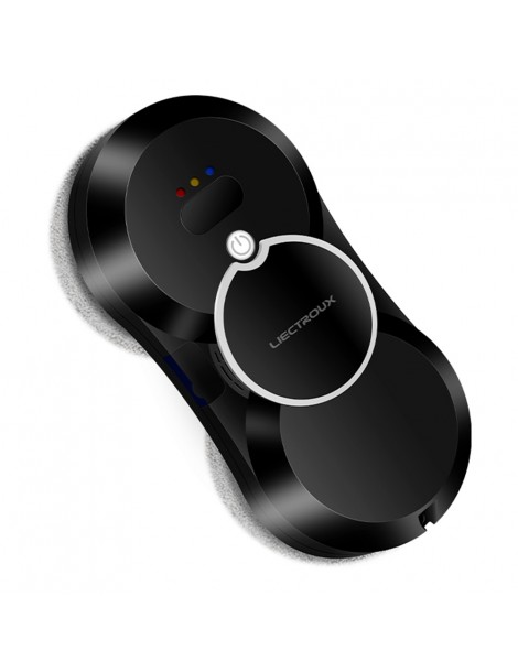 Liectroux HCR-10 Robot lavavetri serbatoio dell'acqua da 30 ml ultrasottile da 6 8 cm 2800 Pa - Nero Vendita Economica