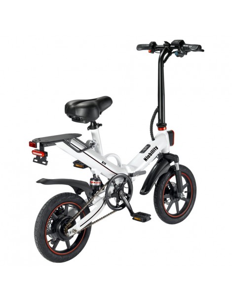 Niubility B14 14 pollici 400W Ciclomotore elettrico bicicletta pieghevole adatto alla città - Bianco Italy