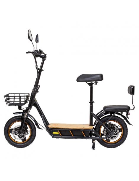 KuKirin C1 Pro (Versione aggiornata) Scooter elettrico pieghevole con sedile motore 500W batteria 48V 26Ah Soddisfazione Garantita