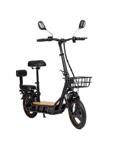 KuKirin C1 Pro (Versione aggiornata) Scooter elettrico pieghevole con sedile motore 500W batteria 48V 26Ah Soddisfazione Garantita
