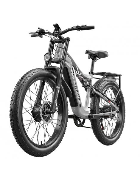 Shengmilo S600 Bicicletta elettrica motore 1000W*2 batteria 48V 17.5AH pneumatici 26 pollici velocità massima 50km/h 160N.M Negozi Online