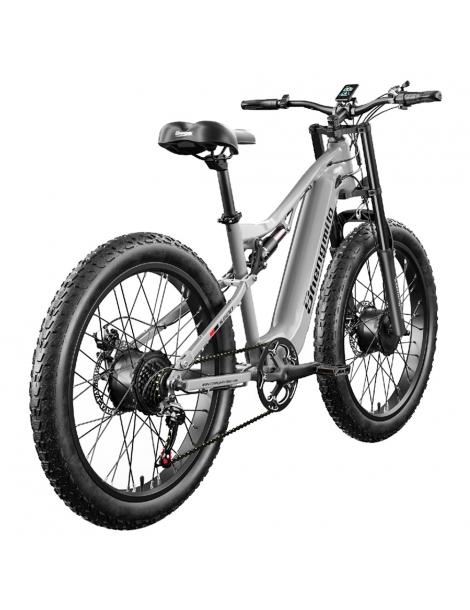 Shengmilo S600 Bicicletta elettrica motore 1000W*2 batteria 48V 17.5AH pneumatici 26 pollici velocità massima 50km/h 160N.M Negozi Online