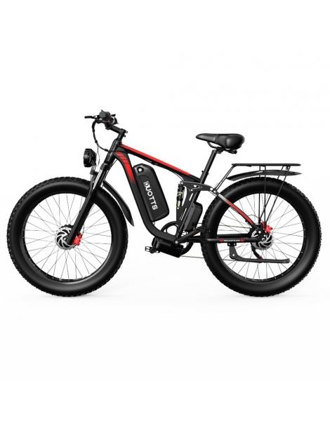 DUOTTS S26 26*4.0in Bici Elettrica Pneumatici 750W*2 Motore 50km/h Velocità Massima 48V 20Ah Samsung Batteria Sottocosto