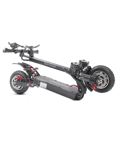Halo Knight T104 Scooter elettrico pneumatici fuoristrada da 10 pollici motore 52V 1000W*2 velocità massima 65 km/h Sconto