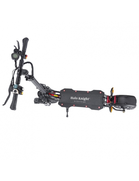 Halo Knight T104 Scooter elettrico pneumatici fuoristrada da 10 pollici motore 52V 1000W*2 velocità massima 65 km/h Sconto