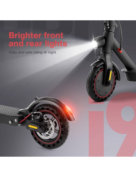 iScooter i9 Pro Scooter elettrico 8 5 pollici Pneumatico a nido d'ape 350W Motore 7 5Ah Batteria 30km/h Velocità massima Nero Offerta