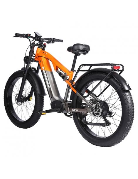 RANDRIDE YX80 Bicicletta elettrica motore 1500W batteria 48V 20Ah pneumatico CST Fat 26x4.0'' velocità massima 50km/h Saldi