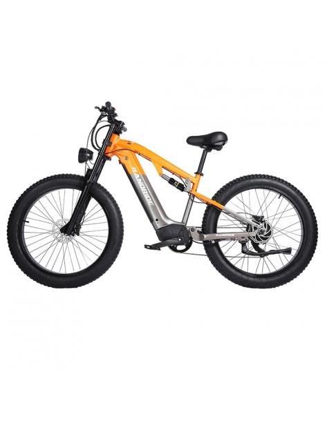 RANDRIDE YX80 Bicicletta elettrica motore 1500W batteria 48V 20Ah pneumatico CST Fat 26x4.0'' velocità massima 50km/h Saldi