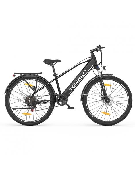 Touroll J1 Bicicletta da trekking con motore da 250W ruote da 27 5" batteria da 561 6Wh autonomia di 100 km Offerte