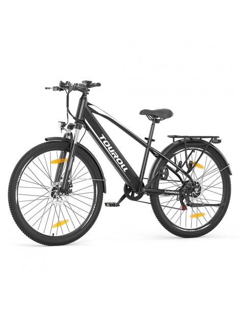 Touroll J1 Bicicletta da trekking con motore da 250W ruote da 27 5" batteria da 561 6Wh autonomia di 100 km Offerte