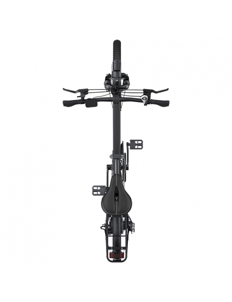 ENGWE P1 Bicicletta elettrica pieghevole pneumatico 20*3 pollici motore 250W batteria 36V 13Ah - Nero Italy