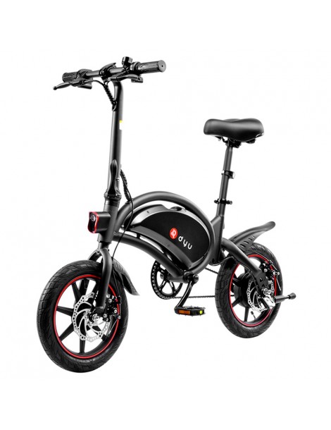 DYU D3F Con Pedale Ciclomotore Elettrico Pieghevole -10AH Batteria al Litio 2025