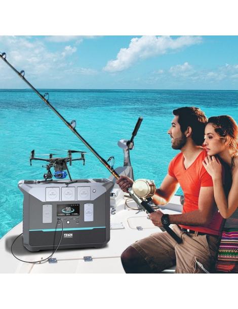 DaranEner NEO1500Pro Generatore Solare Portatile Da 1382Wh uscita CA da 1800W 14 porte Offerta