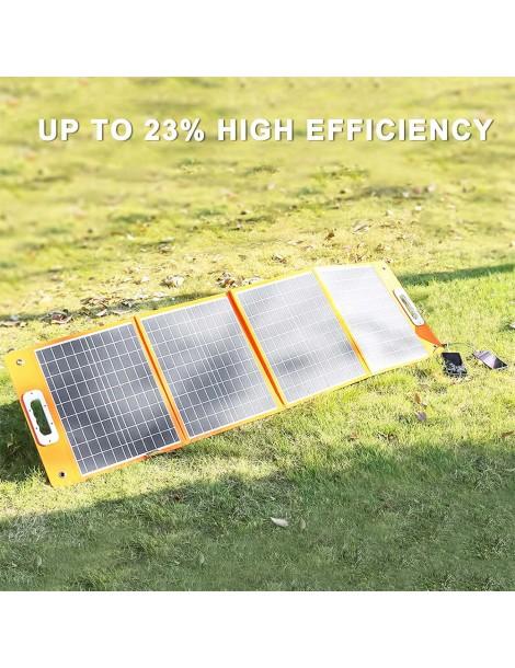 Flashfish TSP 18V/100W Pannello Solare Pieghevole Caricatore Solare Portatile con Uscita DC/USB 2025