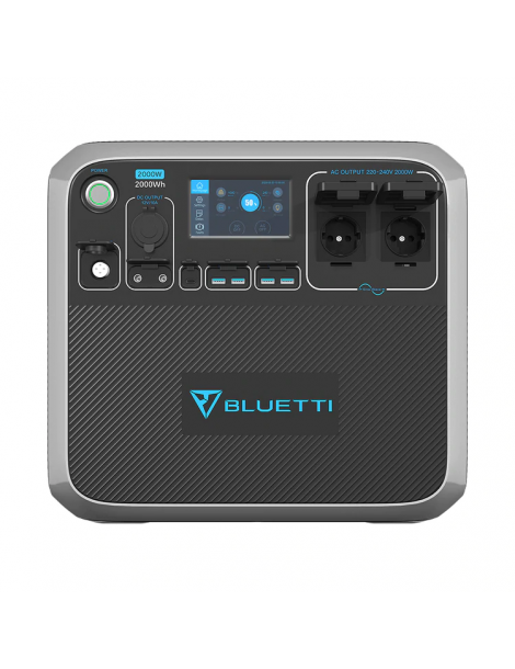 BLUETTI Poweroak AC200P 2000W Centrale elettrica portatile per grandi elettrodomestici frigorifero grill 2000Wh Spedizione Gratuita