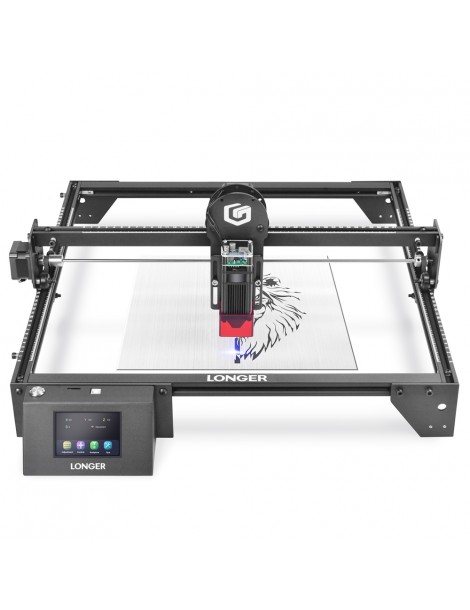 LONGER RAY5 5.5W 60W FAC Taglierina per incisione laser Chipset ESP32 Connessione WIFI Schermo Touch da 3 5" Saldi