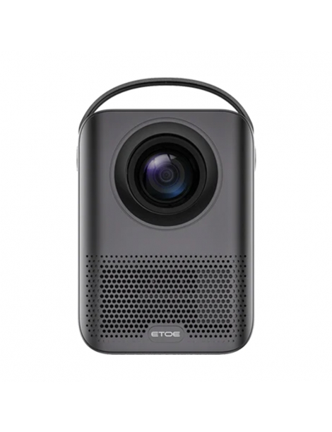 ETOE D2 Pro Proiettore 300 ANSI Android TV 10 decodifica 4K 1080P nativo correzione trapezoidale - nero Vendita Calda