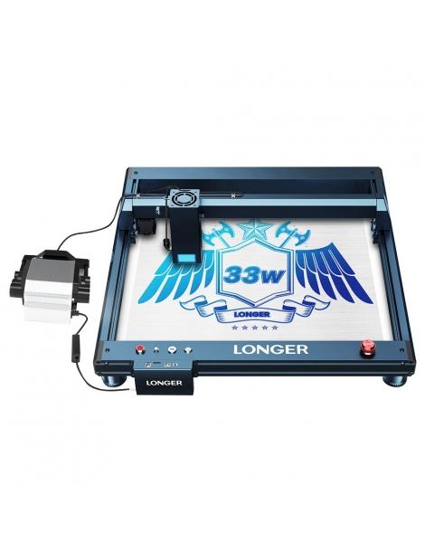 Taglierina per incisione laser Longer Laser B1 30W testa laser a 6 nuclei area di incisione 450 x 440 mm - UE Negozio