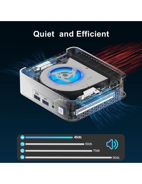 GEEKOM XT12 Pro Mini PC Intel Core i7-12650H 10 core max 4 7GHz 32GB RAM 1TB SSD WiFi 6E Bluetooth 5.2 Moda