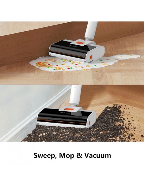 Proscenic Washvac F16 aspirapolvere a secco e a umido senza filo aspirapolvere spazzatrice 3 in 1 autopulente Pezzi Unici
