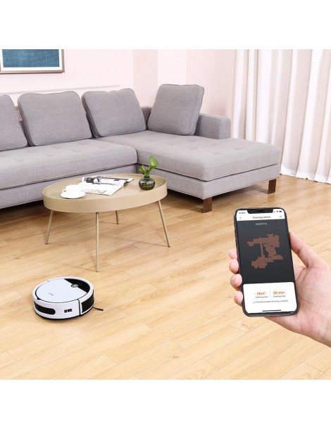 ILIFE V9e Aspirapolvere Robot Aspirazione Massima di 4000Pa Connessione Wi-Fi Grande Pattumiera da 700ml - EU Consegna Veloce