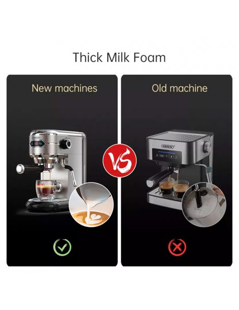 HiBREW H11 1450W Coffee Maker with Latte Cup 19 Bar Semi Auto Espresso Machine Saldi