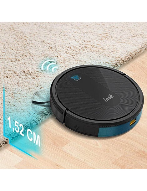 INSE E6 2200Pa Aspirapolvere Robot con Potenza di Aspirazione 4 Modalità di Pulizia Nuovo