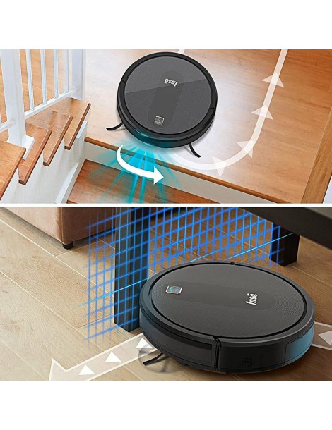 INSE E6 2200Pa Aspirapolvere Robot con Potenza di Aspirazione 4 Modalità di Pulizia Nuovo