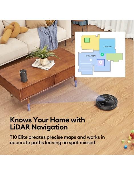 Ultenic T10 Elite Robot Aspirapolvere con Stazione di Raccolta della Polvere Aspirazione Mopping 2 in 1 Aspirazione 2200Pa Sconto di tempo limitato