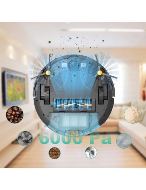 Tesvor M2 Robot Aspirapolvere con Funzione Mop Aspirazione 6000Pa Offerta speciale