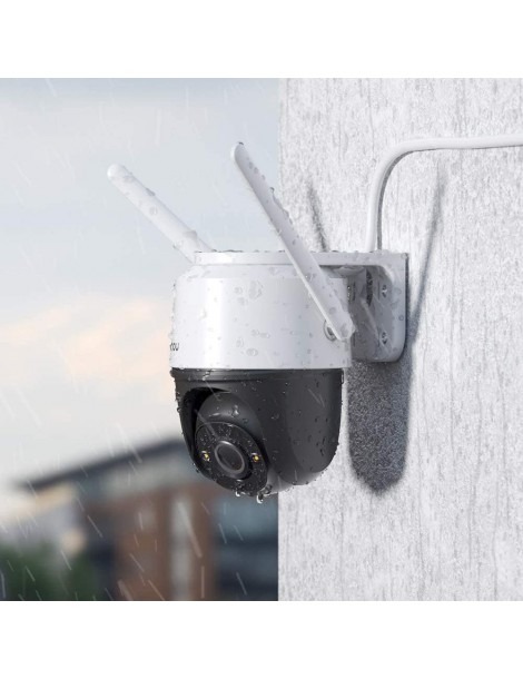 IMOU Cruiser Telecamera di sicurezza per esterni sirena da 110 dB visione notturna a colori telecamera panoramica 1080P IP66 Affare Del Giorno