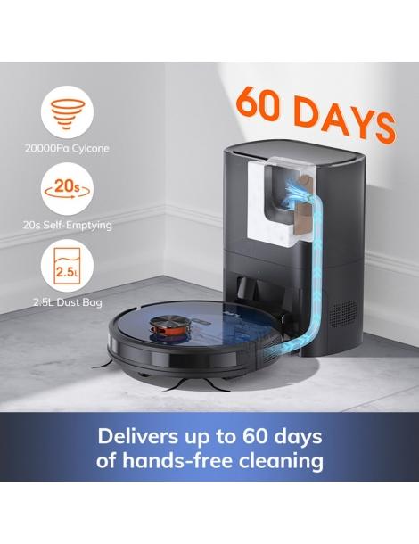 ILIFE T10s Robot Aspirapolvere Aspirazione 3000Pa Navigazione LDS Stazione di Svuotamento Automatico Prezzo Ridotto