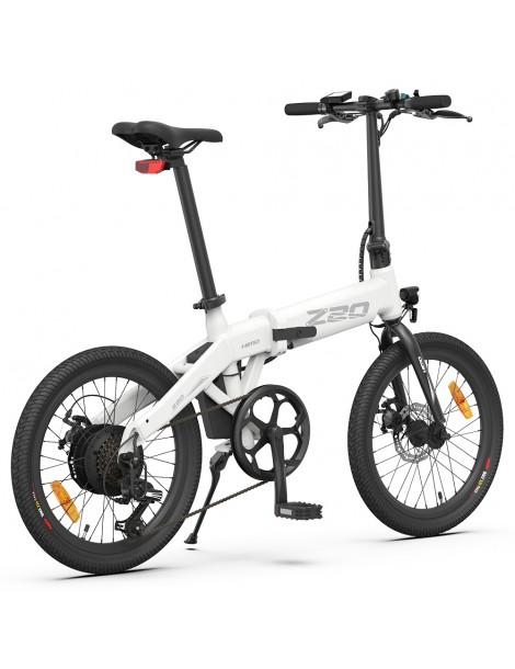 HIMO Z20 Max 20" Pneumatici Bici Elettrica Pieghevole Bici da città 250W Motore 36V 10Ah Batteria - Bianco 2025