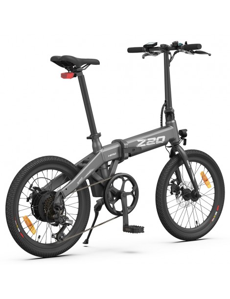 HIMO Z20 Max 20" Pneumatici Bici Elettrica Pieghevole Bici da città 250W Motore 36V 10Ah Batteria - Grigio Italy