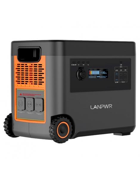 LANPWR Generatore Solare Portatile Da 2160Wh uscita CA da 2500W Ritorno libero